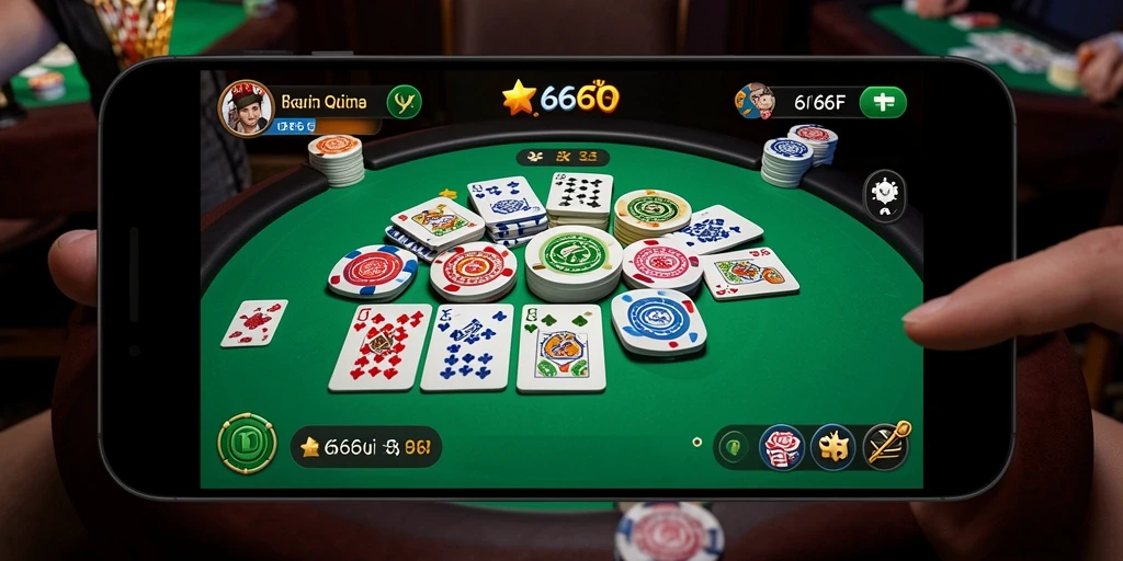 Tampilan gameplay seru dari 666F saat bermain QiuQiu.