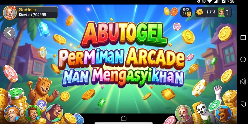 Tampilan gameplay seru dan penuh tantangan dalam ABUTOGEL.