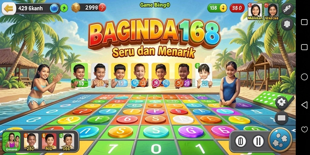 Tangkapan layar dari gameplay Bingo yang menarik dan interaktif.