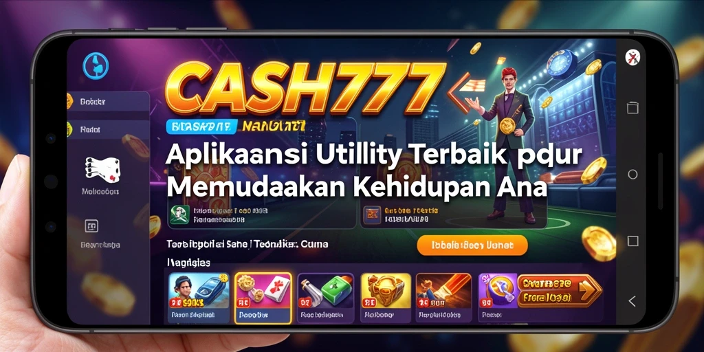 Tampilan antarmuka <strong>CASH777</strong> yang modern dan intuitif untuk pengguna.