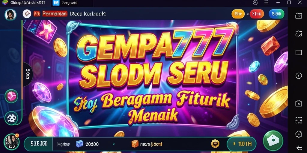 Tampilan menawan dari gameplay GEMPA777 yang menghibur.