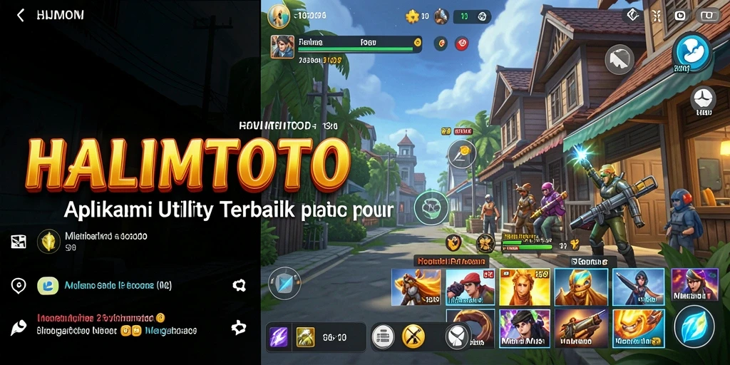 Tampilan antarmuka HALIMTOTO yang modern dan user-friendly.