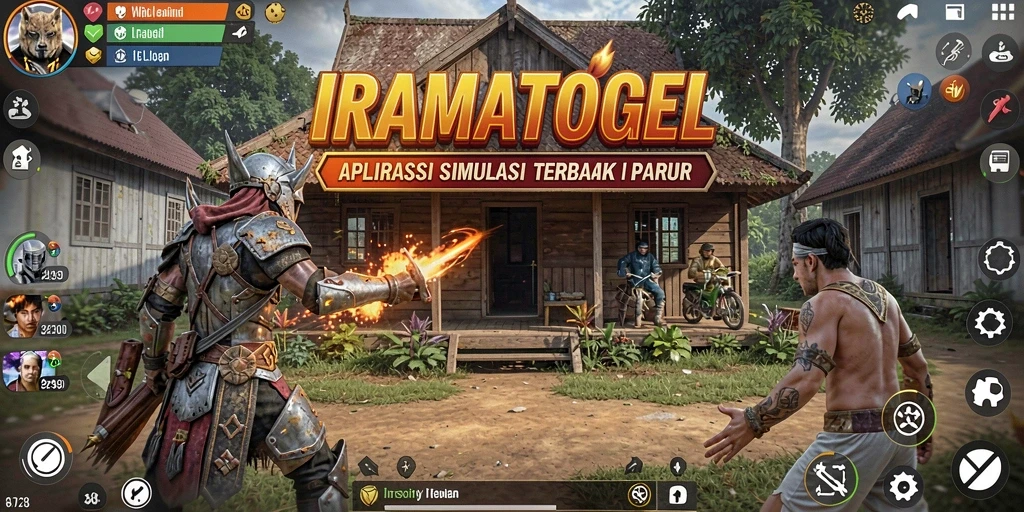 Tampilan gameplay menarik dari IRAMATOGEL yang memukau.