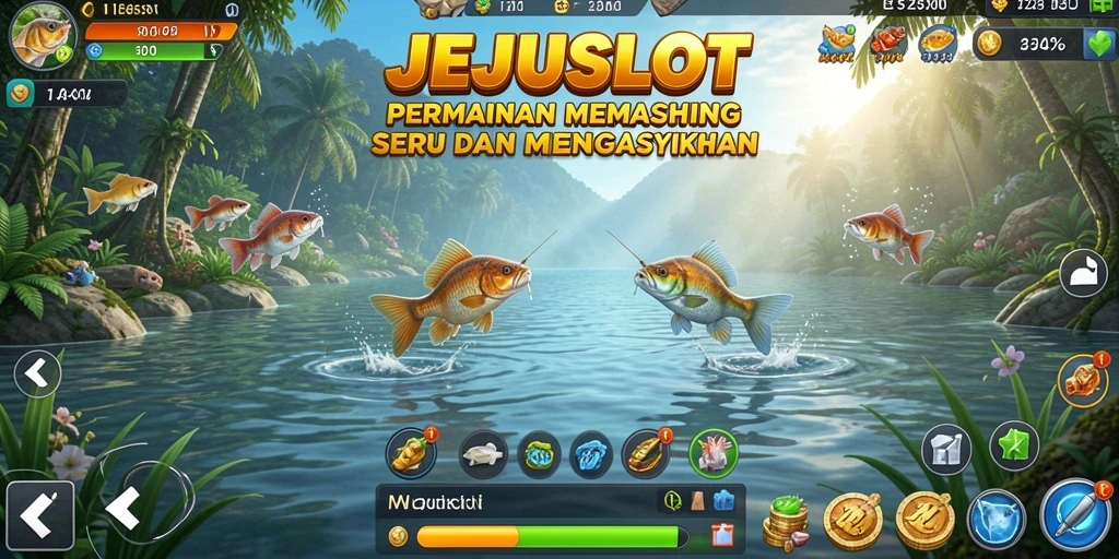 Tangkapan ikan besar dalam gameplay JEJUSLOT yang mendebarkan.