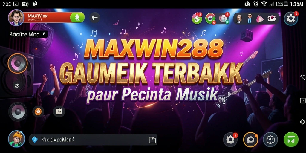 Tampilan gameplay MAXWIN288 yang penuh warna dan menarik.